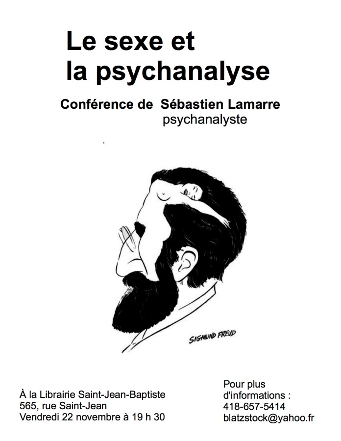 Affiche conference sexe